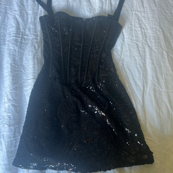 Oh Polly Benedetta Corset Mini Dress NWOT - Picture 7 of 8